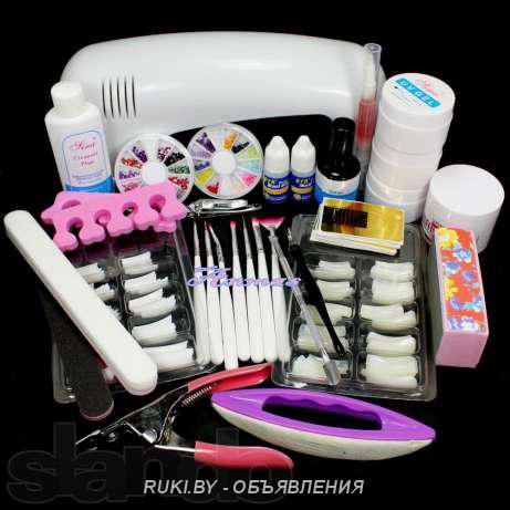 Материалы для наращивания ногтей. Минск