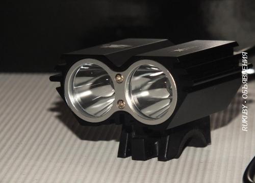 Велофара SolarStorm X2 2000 люмен комплект, доставка. Минск