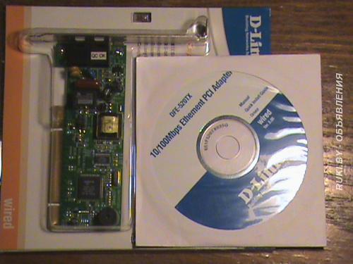 PCI адаптер D-Link DFE-520 TX. Минск